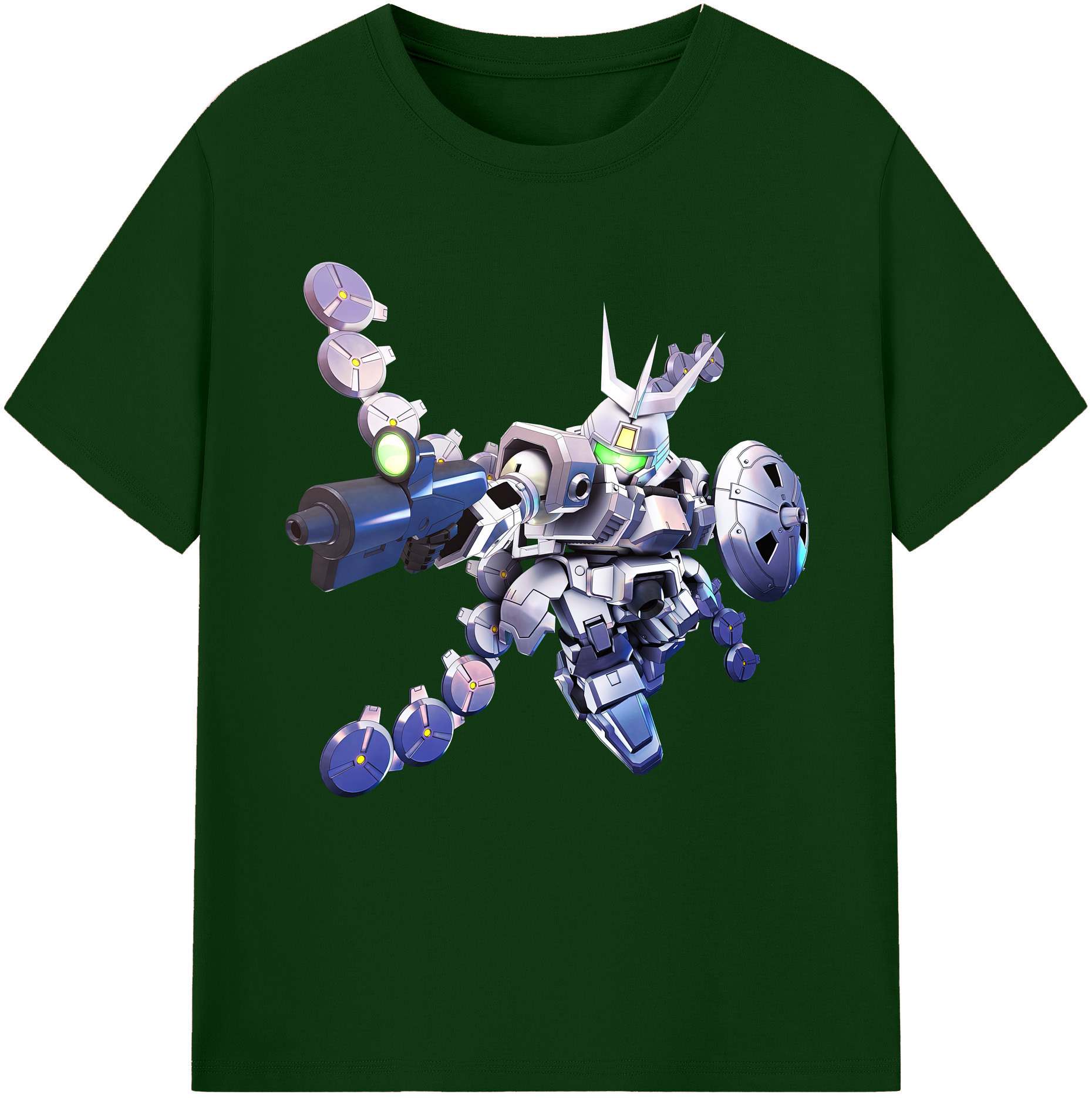 （画像用） 機動戦士ガンダム Mobile Suit Gundam 綿100％半袖Tシャツ（フロントプリント）